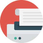 Business startup and analysis icon